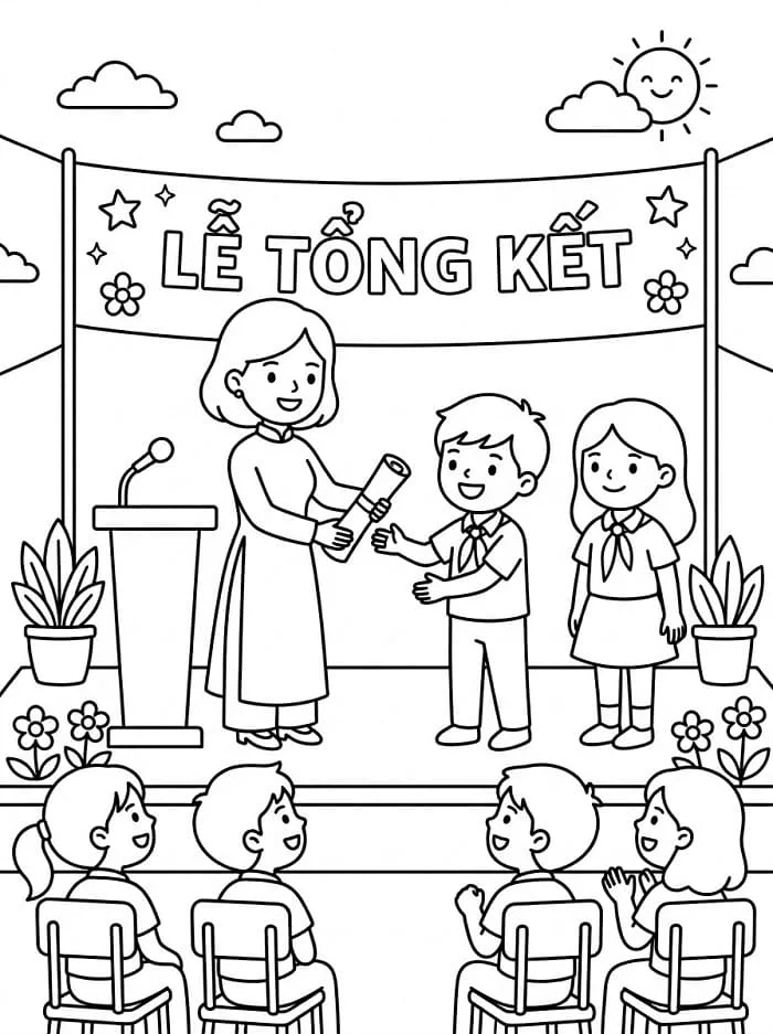 Tô Màu Lễ Tổng Kết