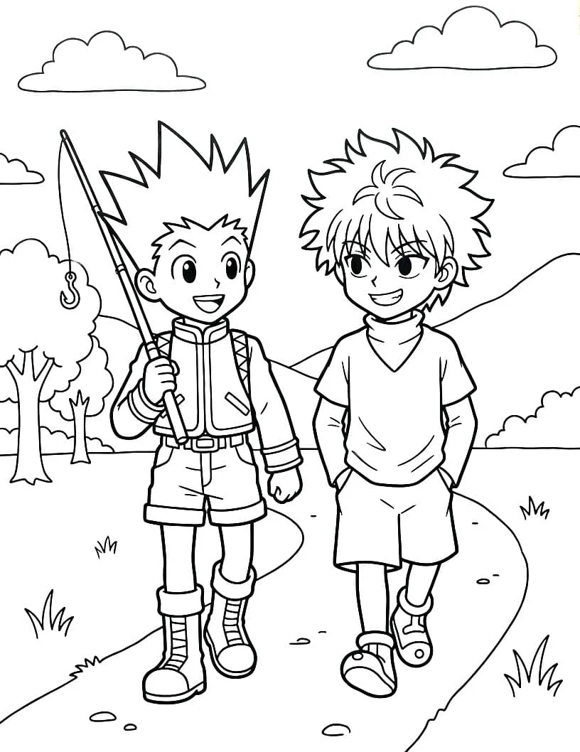 Tô Màu Hunter x Hunter