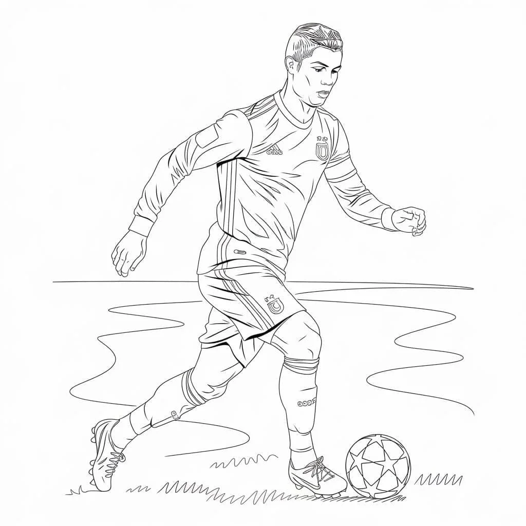Tô Màu Cristiano Ronaldo