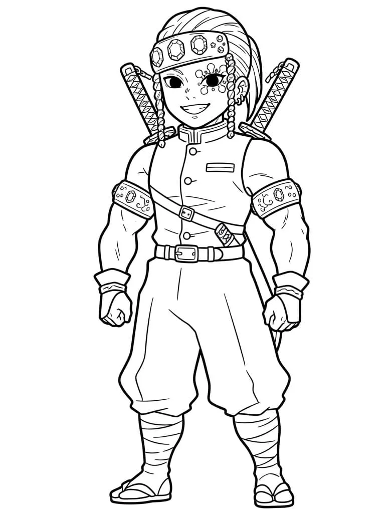 Tô Màu Tengen Uzui