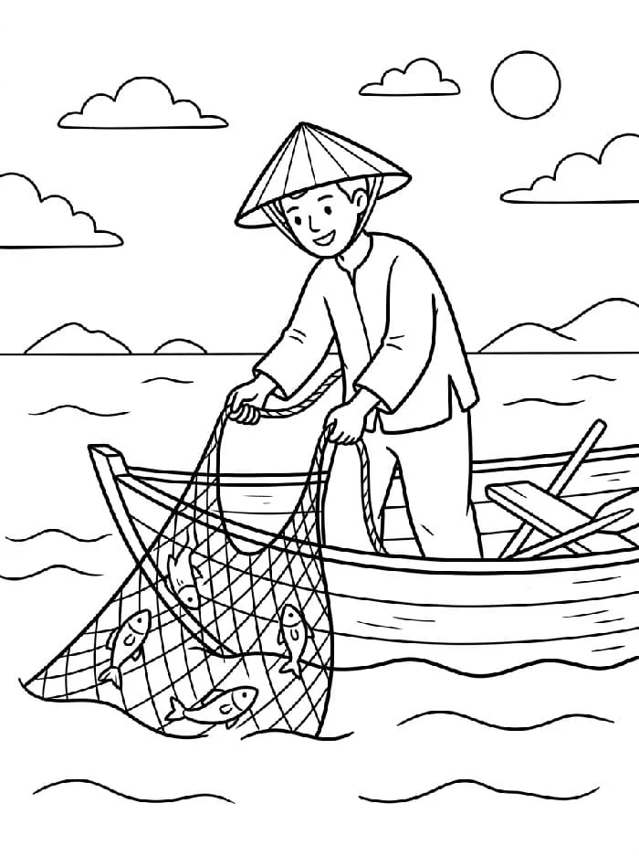 Tô Màu Ngư Dân