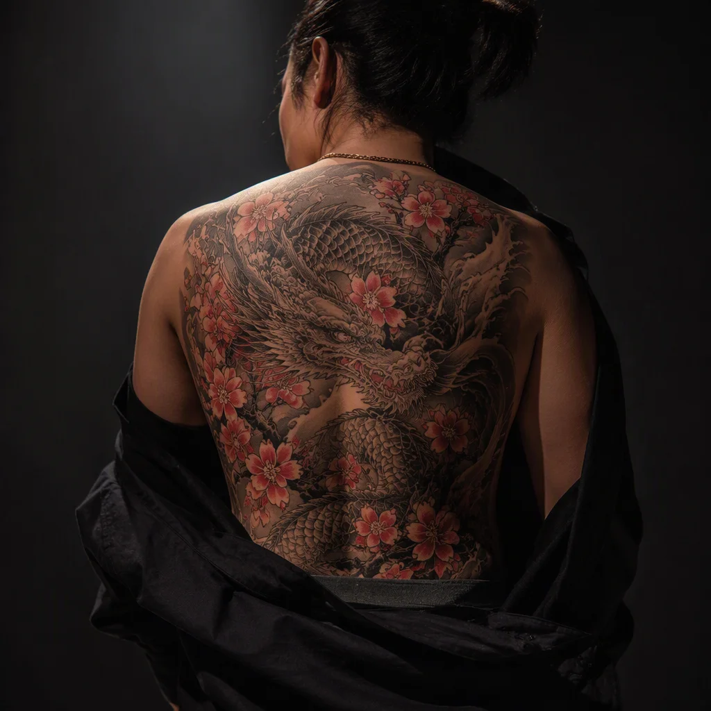 Tuyển chọn hình xăm nhật cổ — hình 13