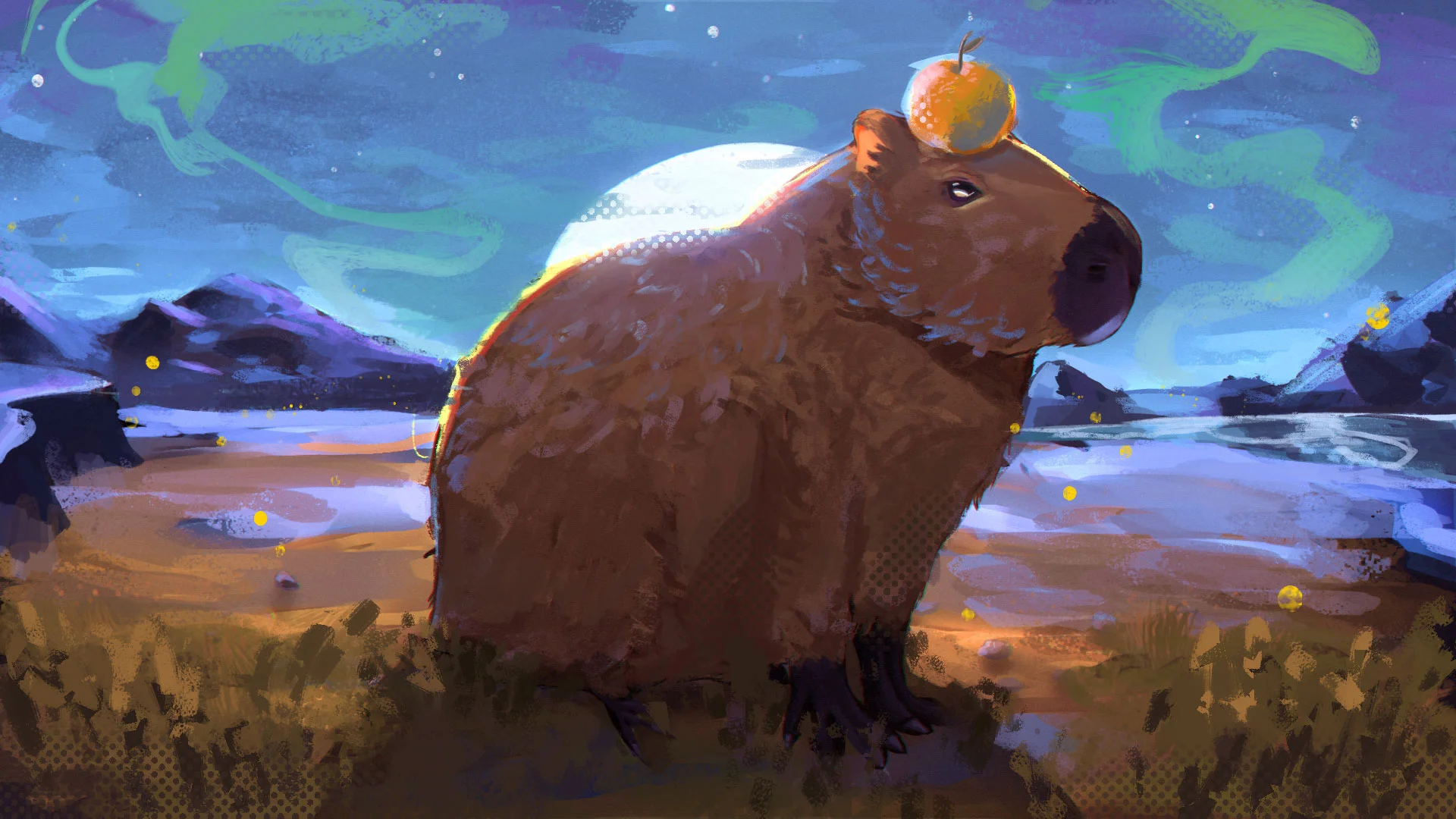 Giao diện máy tính trở nên vui nhộn với Capybara (2)