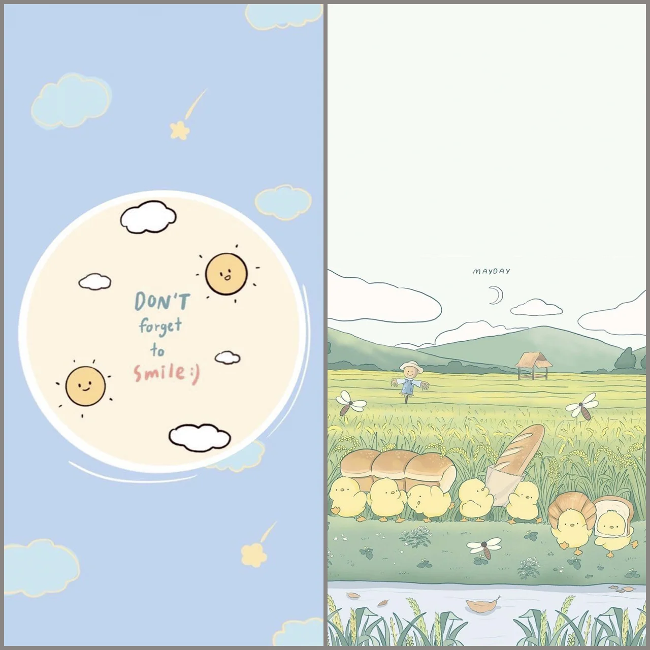 Hình nền iPhone cute, giúp điện thoại dễ thương hơn