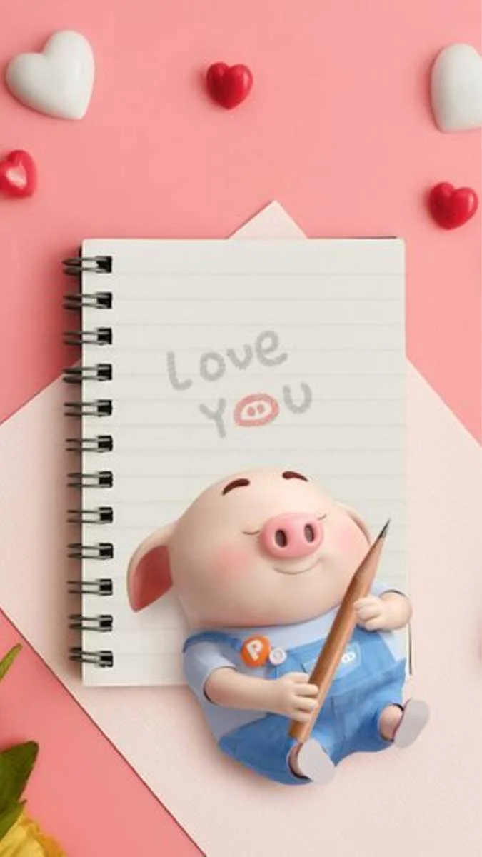 Hình nền cute có chữ điện thoại đẹp