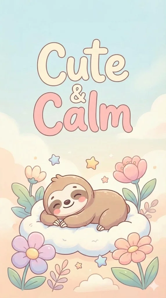 Xu hướng hình nền cute 2026 nổi bật với pastel neon, icon dễ thương, mang năng lượng tươi mới mỗi ngày (3)