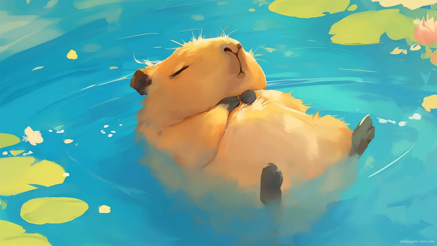 Giao diện máy tính trở nên vui nhộn với Capybara (4)