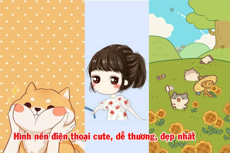 TOP 100+ Hình Nền điện Thoại Cute, Dễ Thương, đẹp Nhất 2026