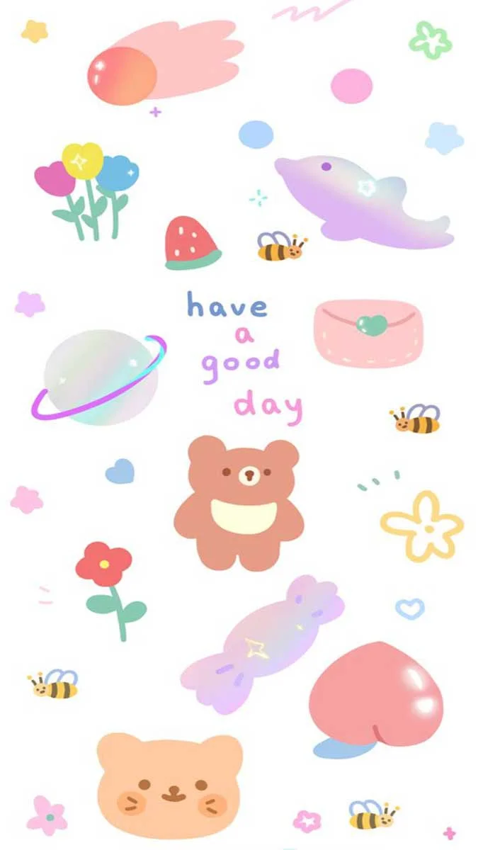 Hình nền cute có chữ cực đẹp