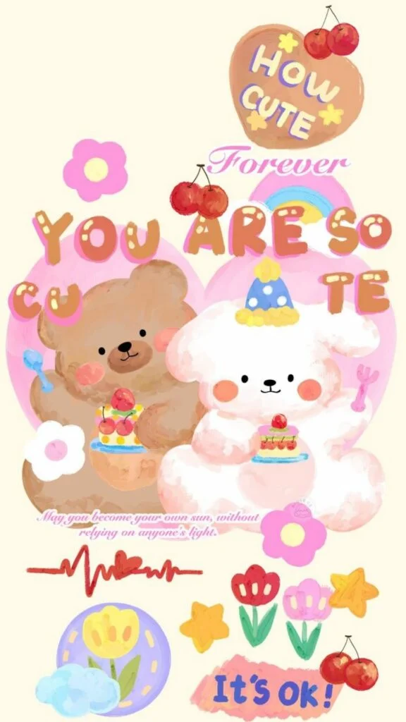 hinh nen cute co chu 8