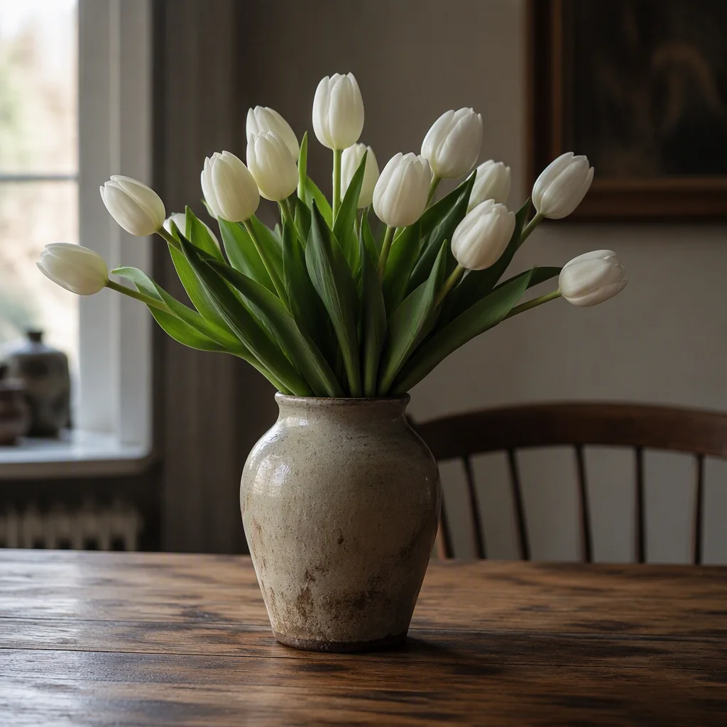 vẽ hoa tulip: gợi ý số 30